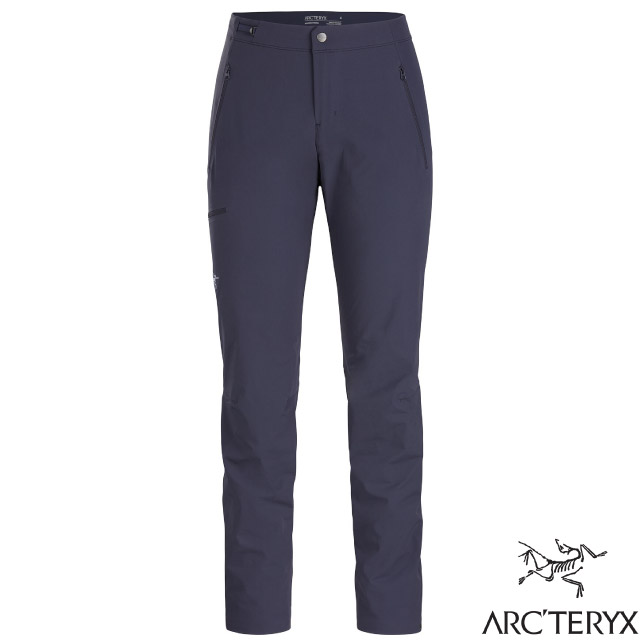 【加拿大 ARCTERYX 始祖鳥】女 Gamma 輕量彈性耐磨快乾軟殼長褲.登山健行褲/30602 黑寶石✿30E010
